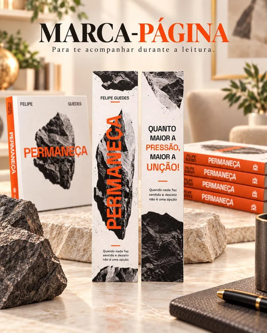Marca-página que acompanha a leitura